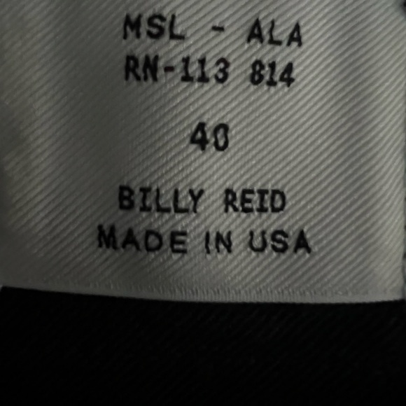 Men’s NWT Dark Denim Billy Reid Slim Cut Jeans-Size 40 - Picture 6 of 7